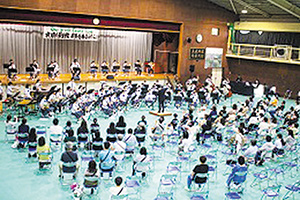 吹奏楽部の発表